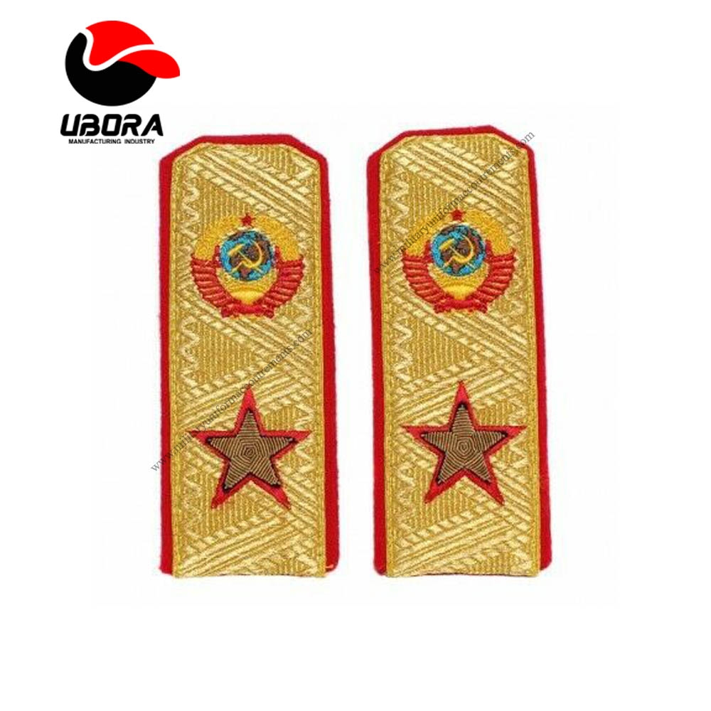Marshal of Soviet Union embroidery Stalin shoulder boards